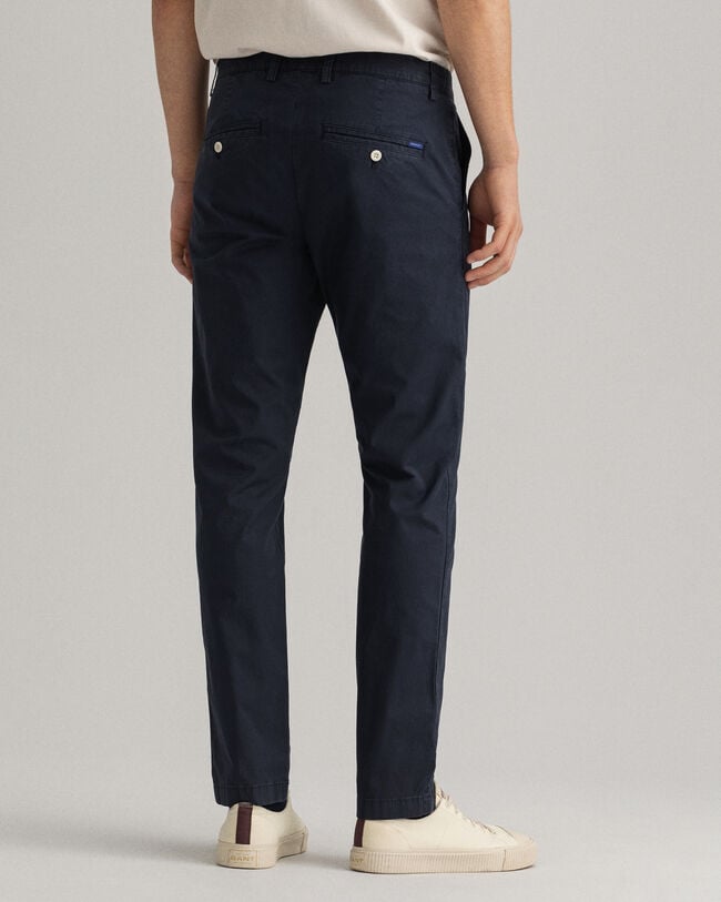 Pantaloni chino Hallden Sunfaded slim fit
