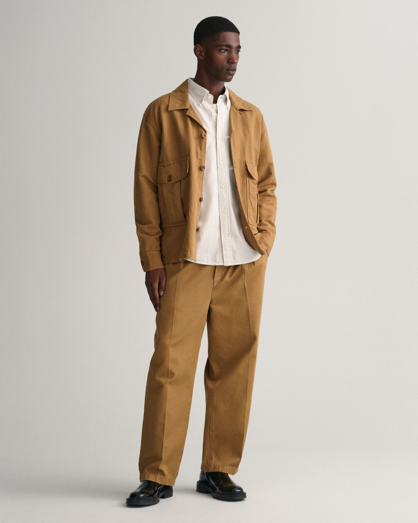 Camicia Oxford Archive a righe relaxed fit