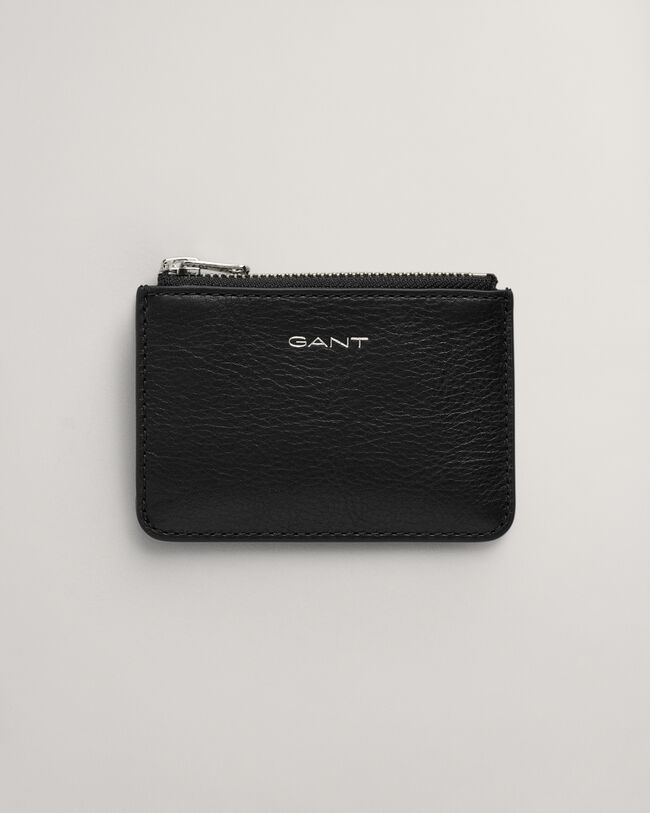 Pochette in pelle con zip