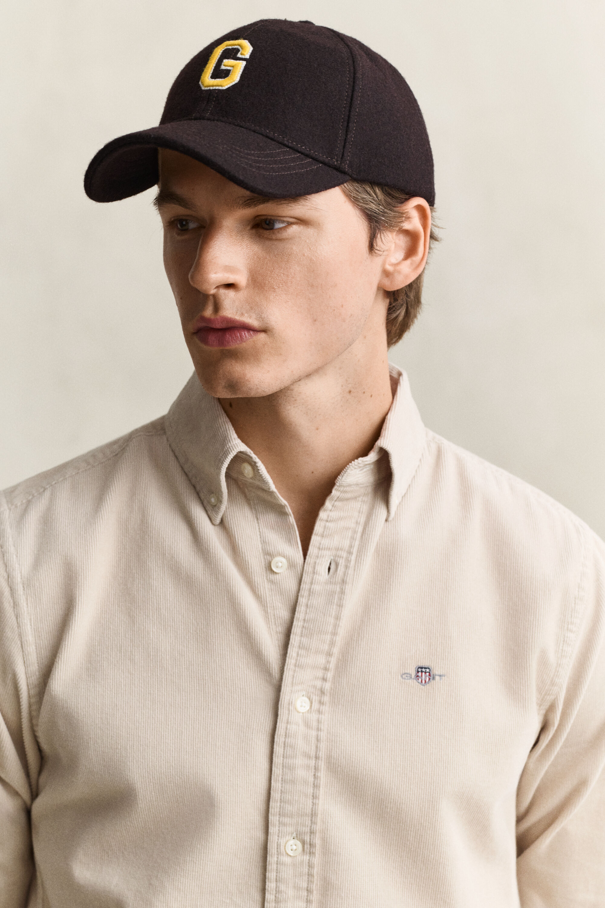Camicia in velluto a coste