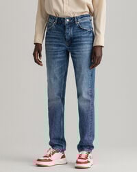 Jeans Hayle con patta con bottone regular fit