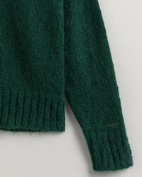 Maglia in mohair con scollo a V