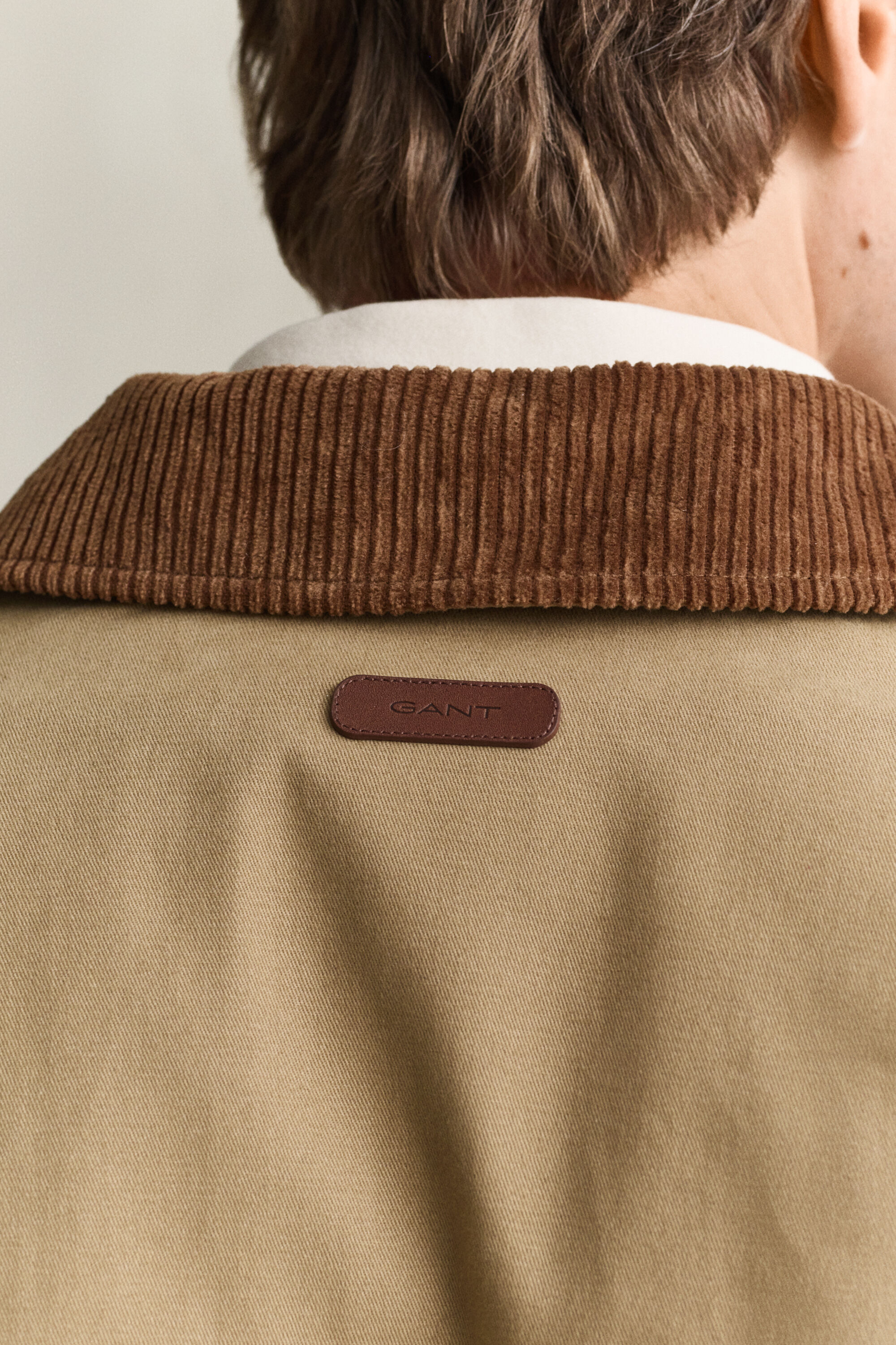 Giacca Harrington in moleskin