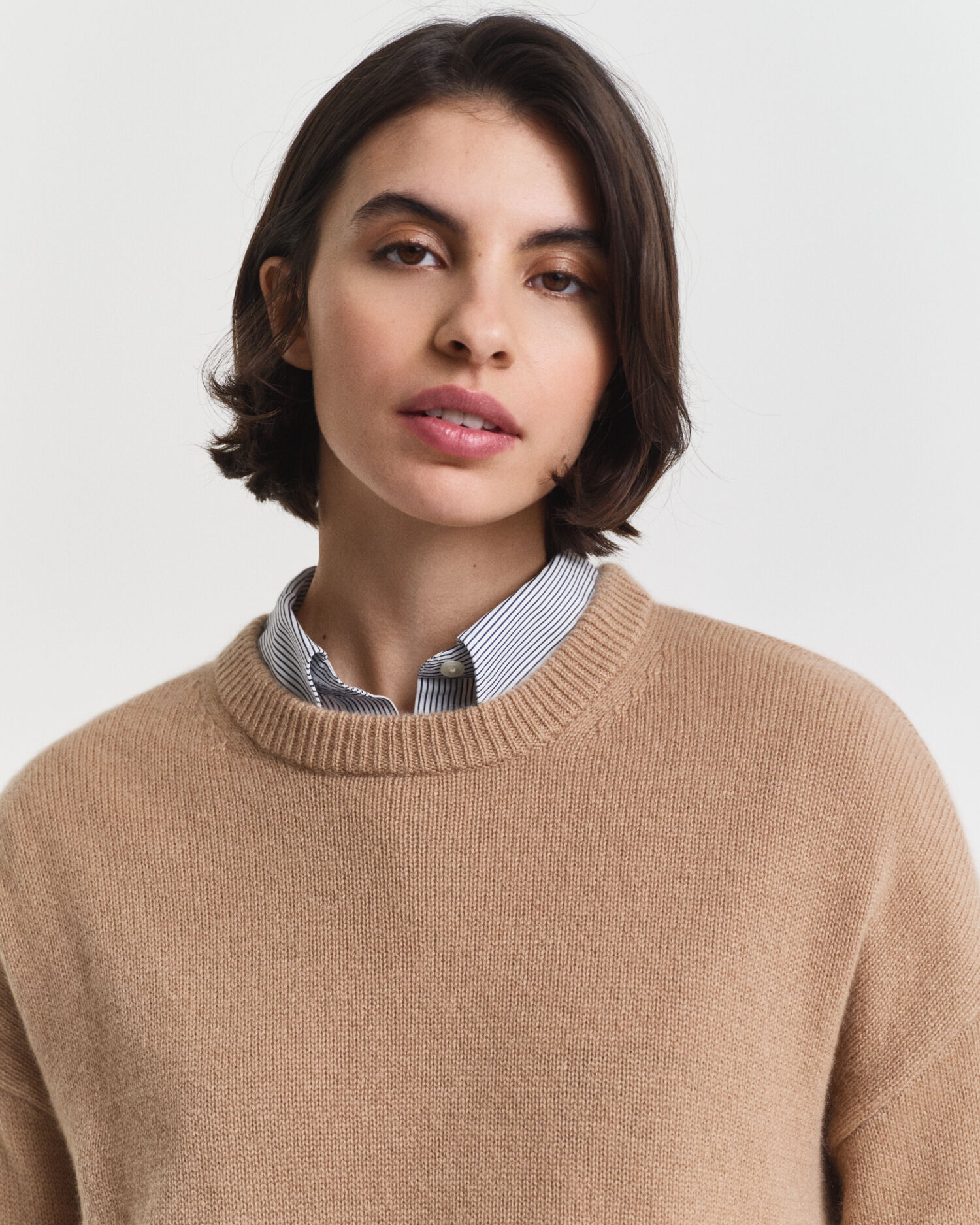 Maglia girocollo in cashmere