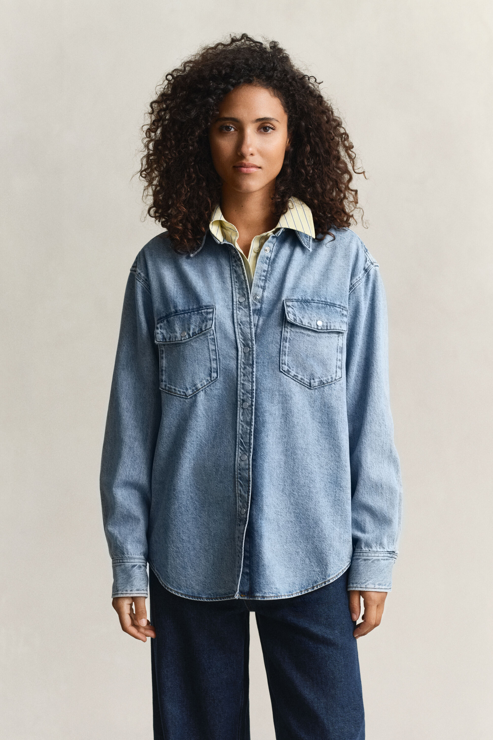Camicia di jeans relaxed fit