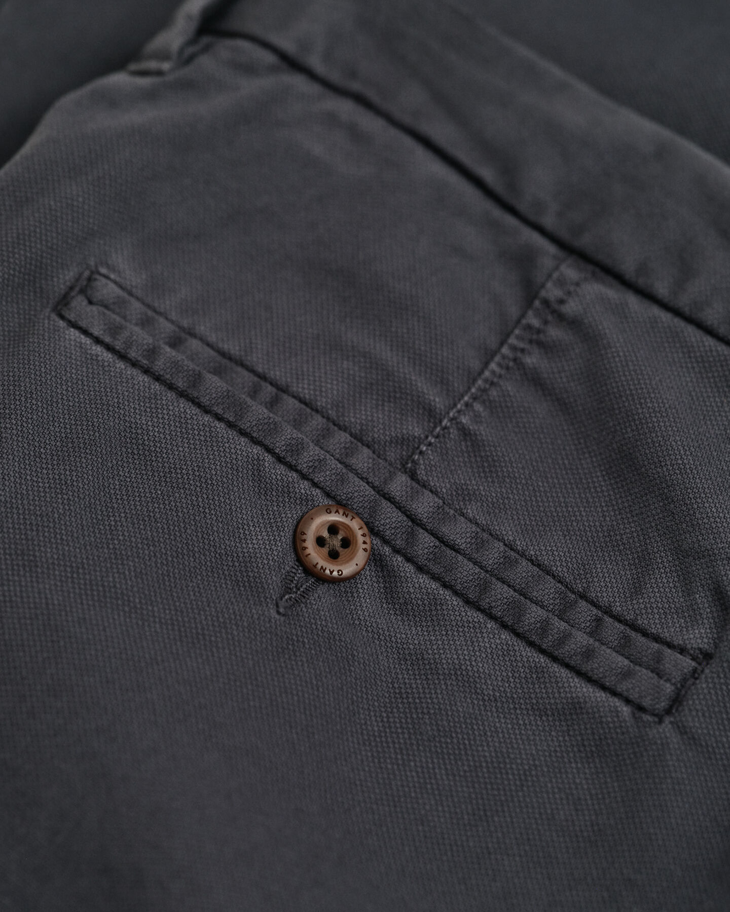 Pantaloni chino strutturati a ratiera slim fit