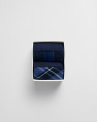 Confezione regalo da 2 paia di calzini a quadri