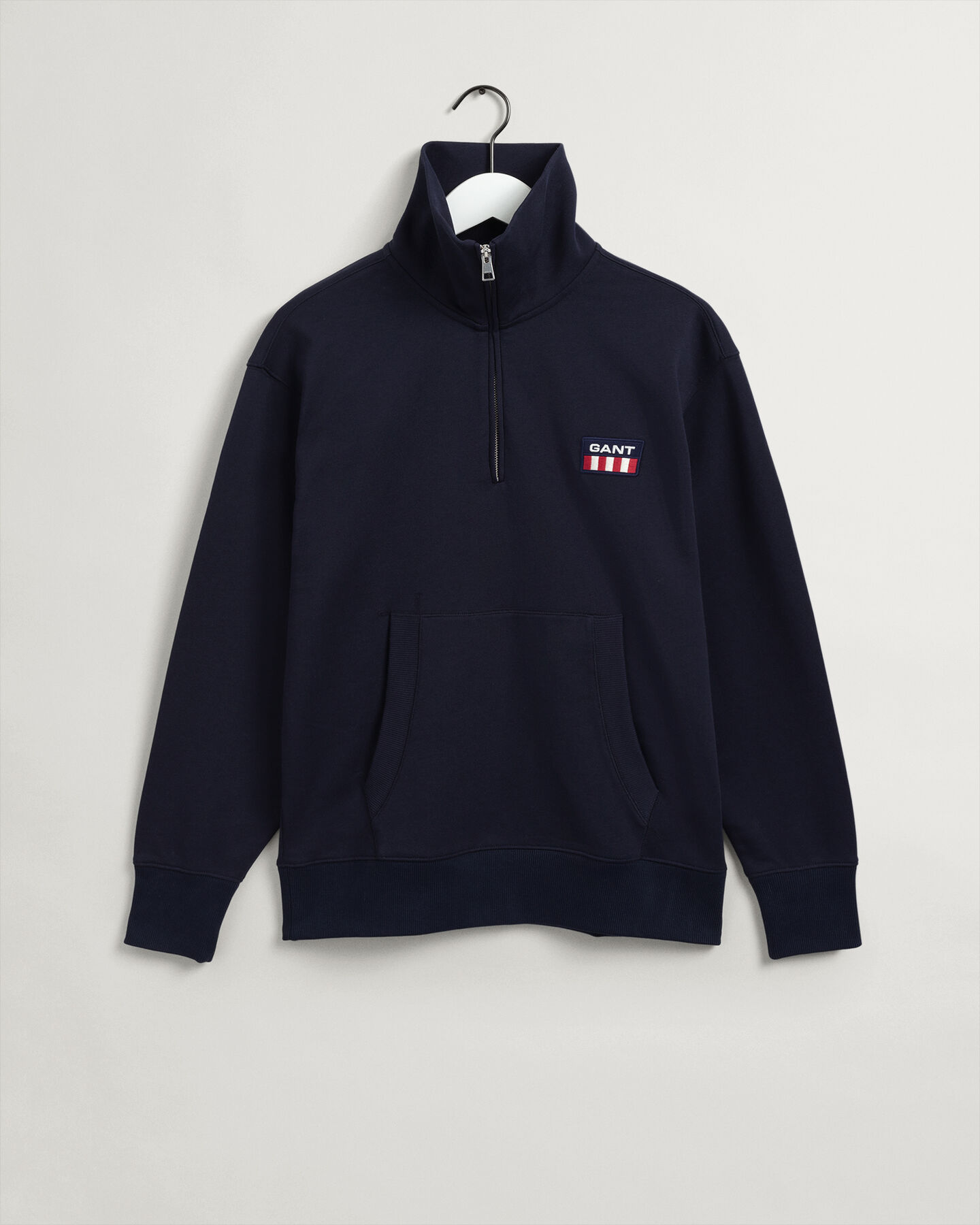 Maglia Retro Flag con zip corta