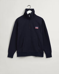 Maglia Retro Flag con zip corta