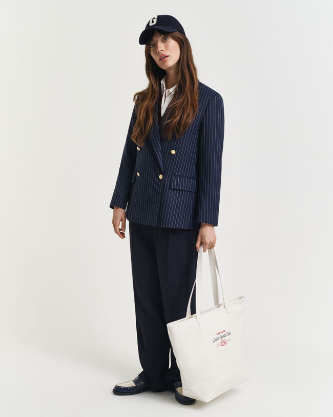 Borsa tote in tela di cotone