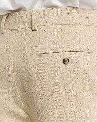 Pantaloni da abito Nepps con motivo a spina di pesce relaxed fit