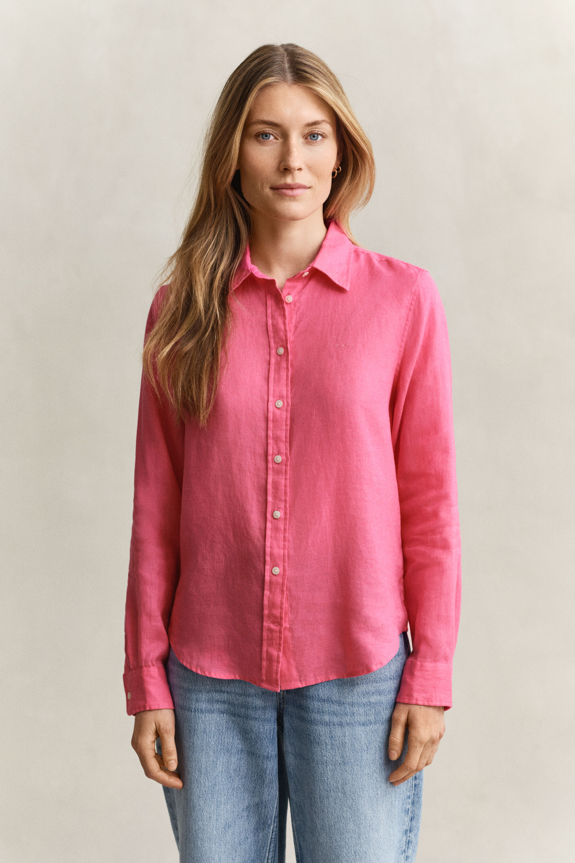 Camicia di lino regular fit
