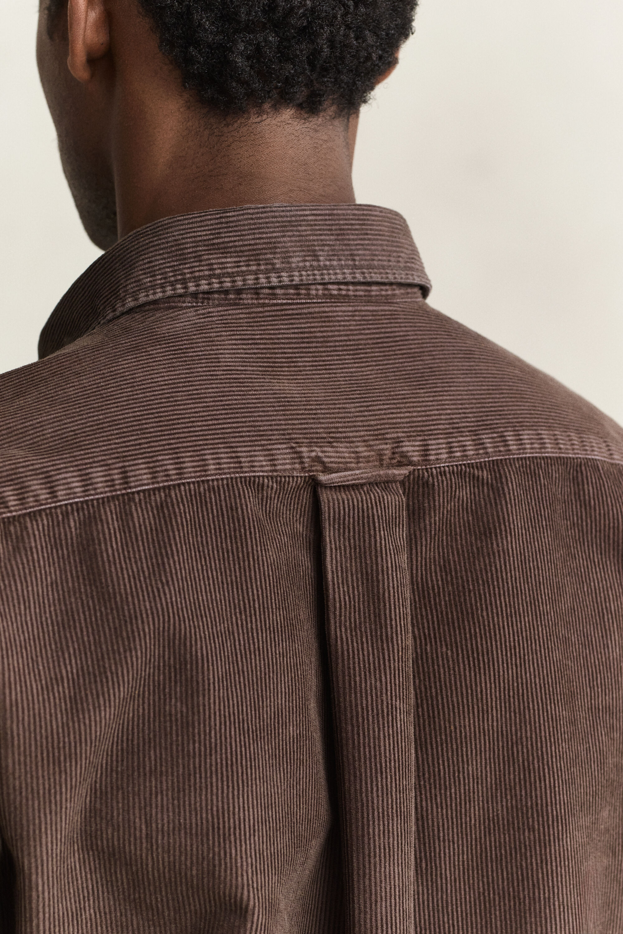 Camicia in velluto a coste
