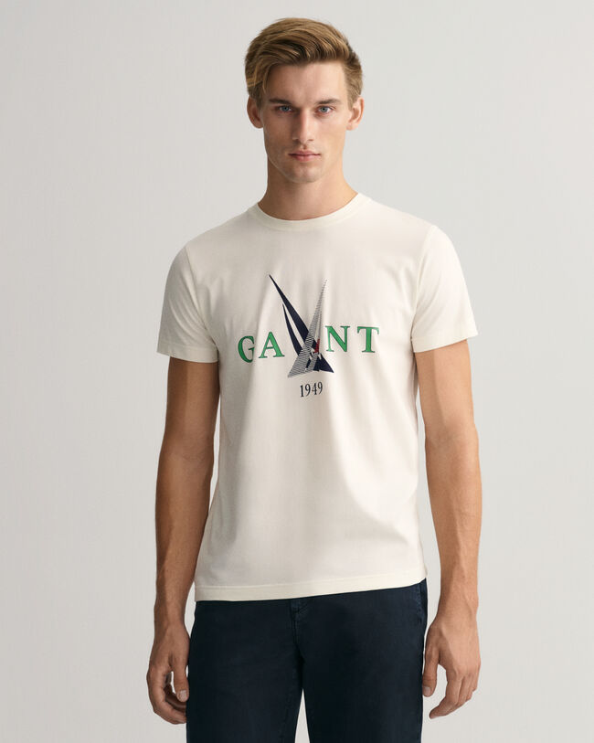 T-shirt con stampa Sail