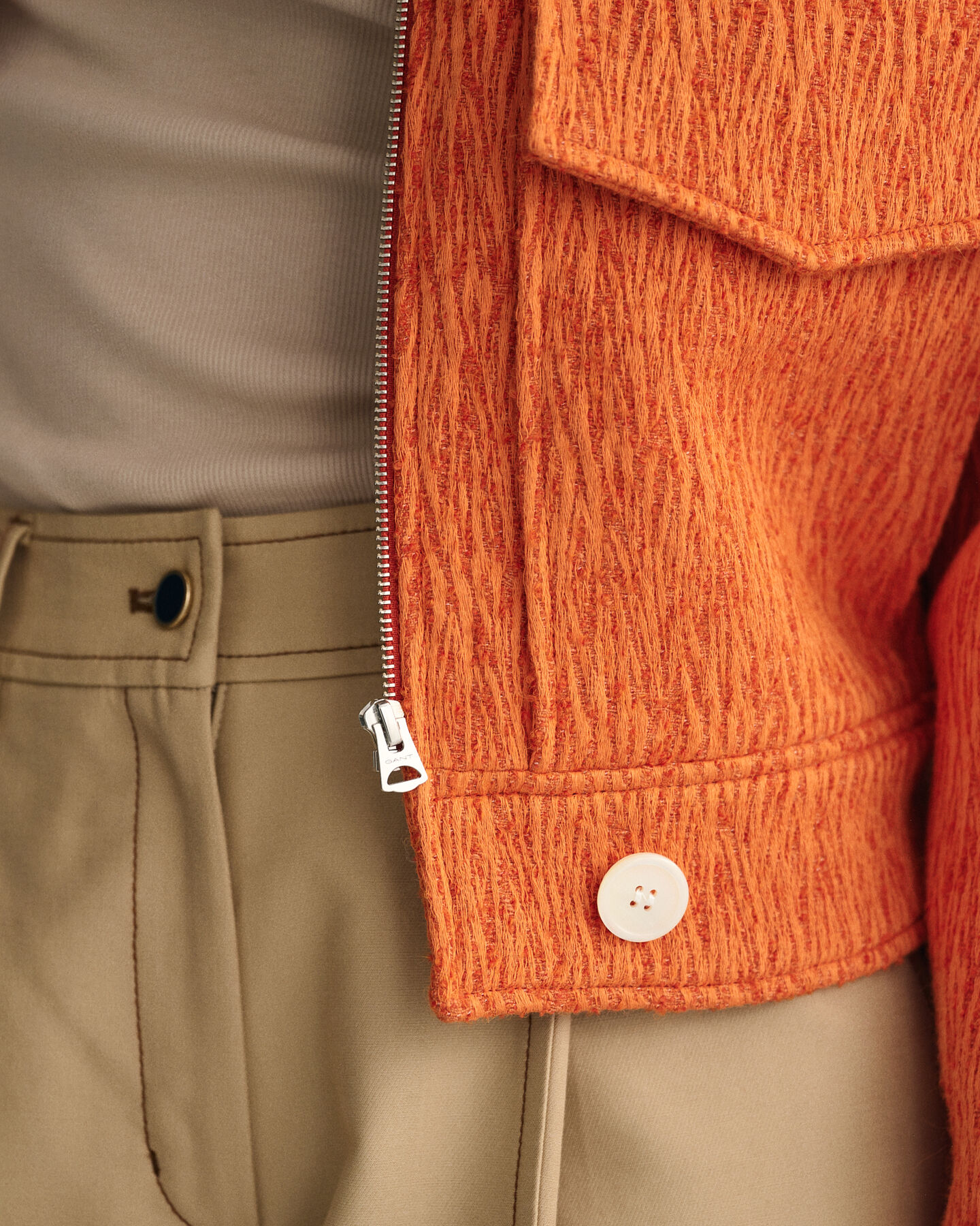 Giacca Bouclé corta