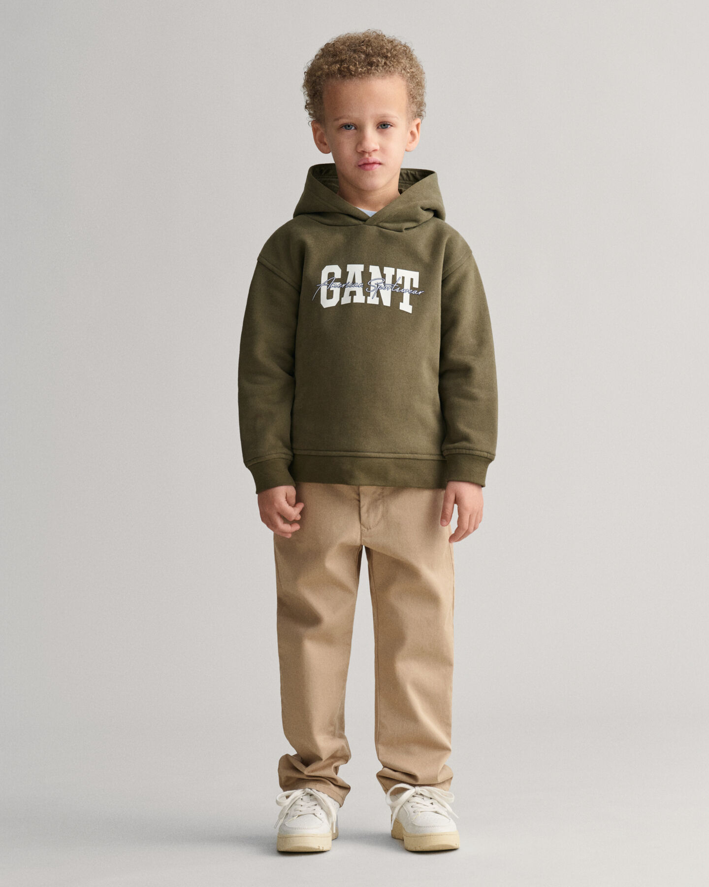 Felpa con cappuccio Arch Script GANT Kids