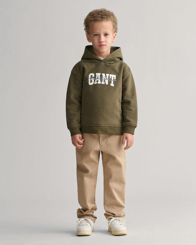 Felpa con cappuccio Arch Script GANT Kids
