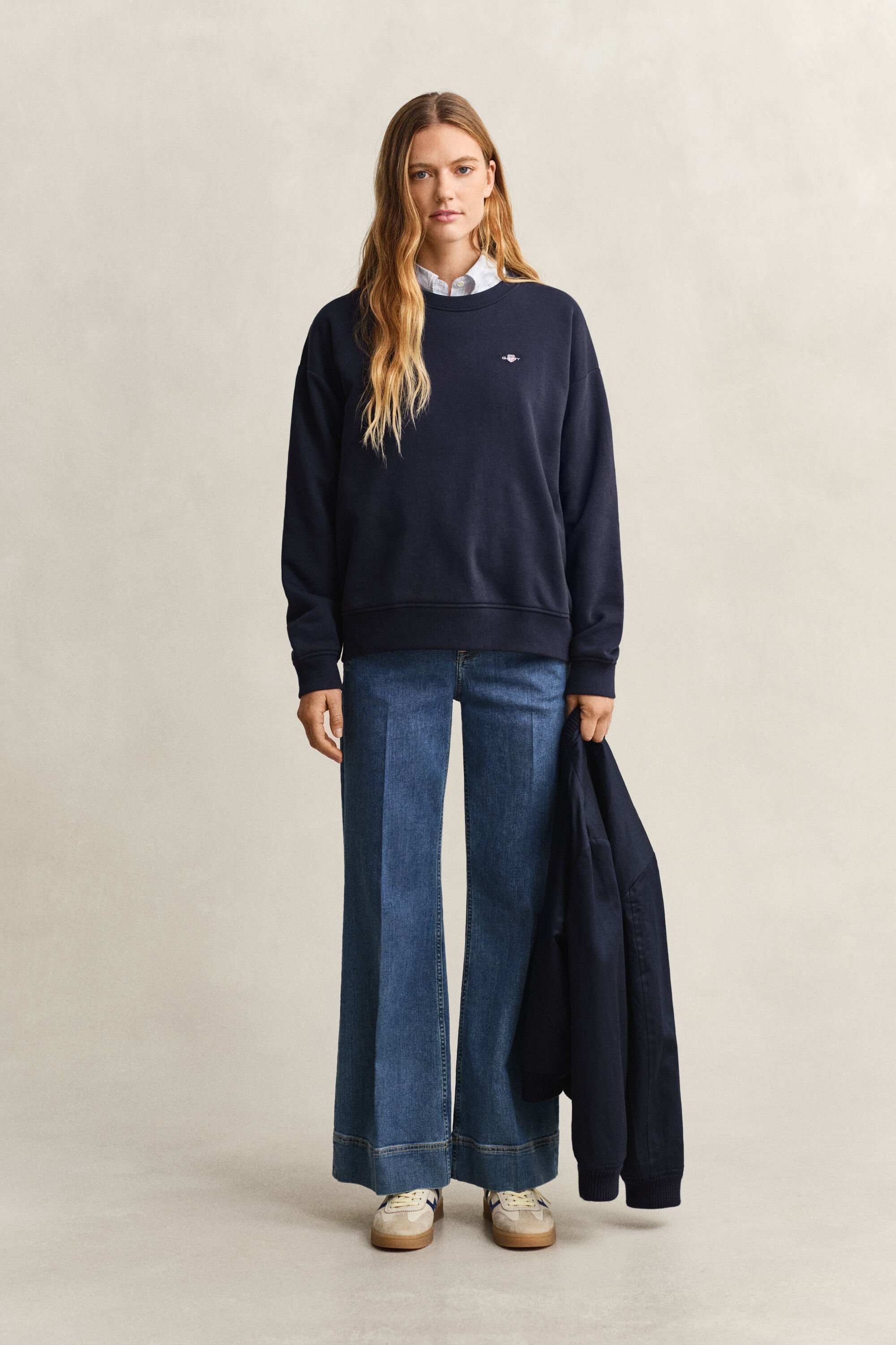 Felpa Shield girocollo