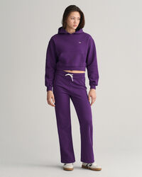 Felpa corta con cappuccio Shield Teen Girls