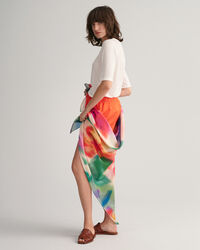 Sarong in cotone e seta