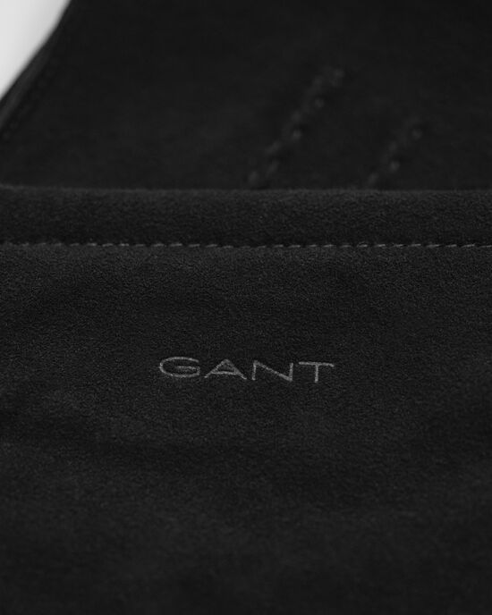Guanti in camoscio foderati in cashmere