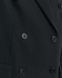 Blazer doppiopetto in misto lana relaxed fit