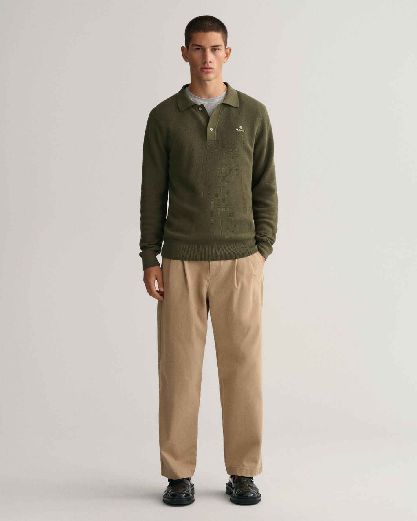 Polo in piqu&eacute; di cotone