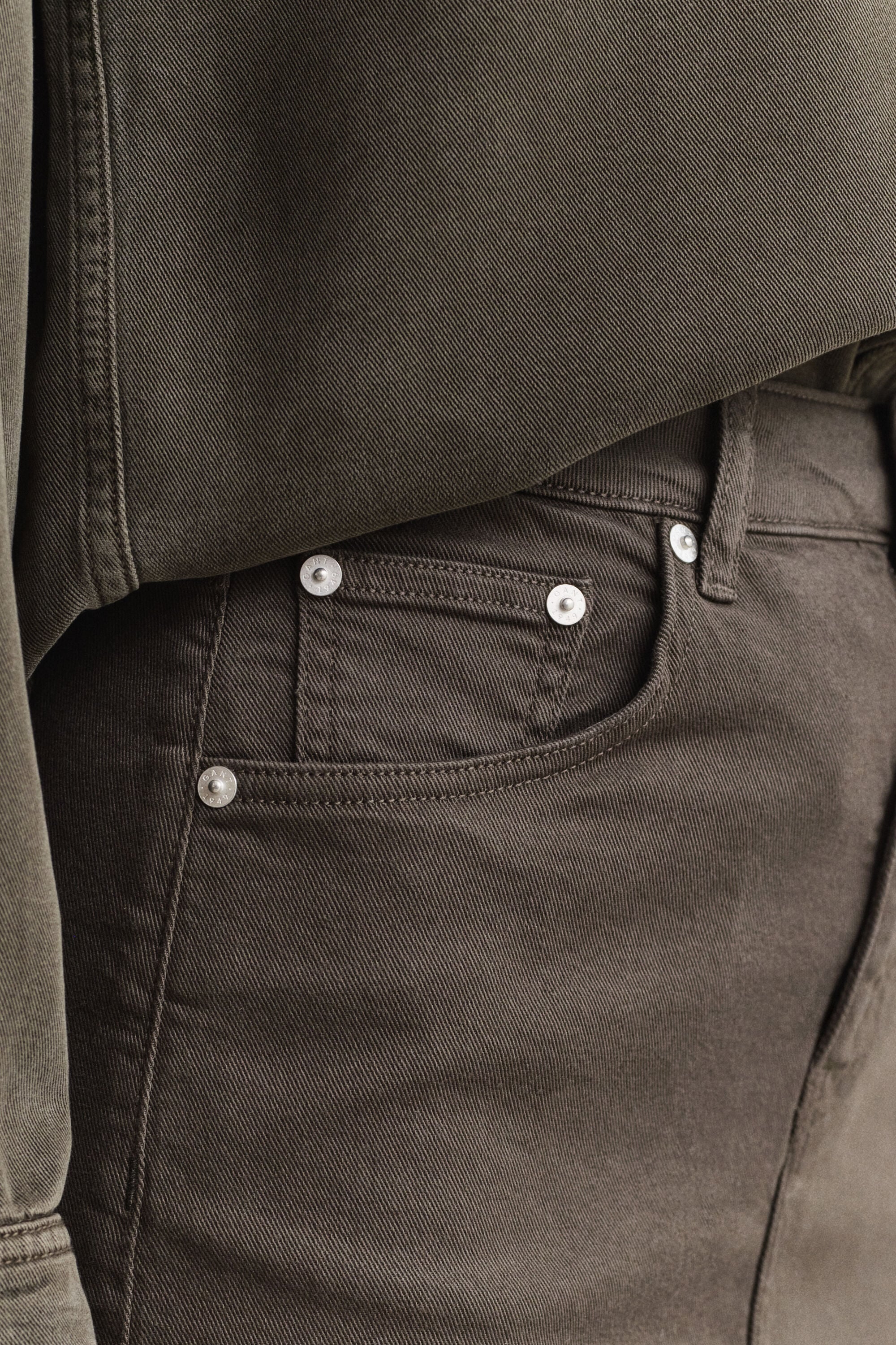 Gonna longuette in twill
