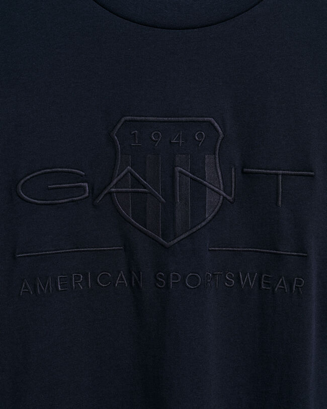 T-shirt Tonal Shield a maniche lunghe