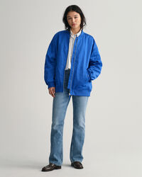 Giacca bomber in raso