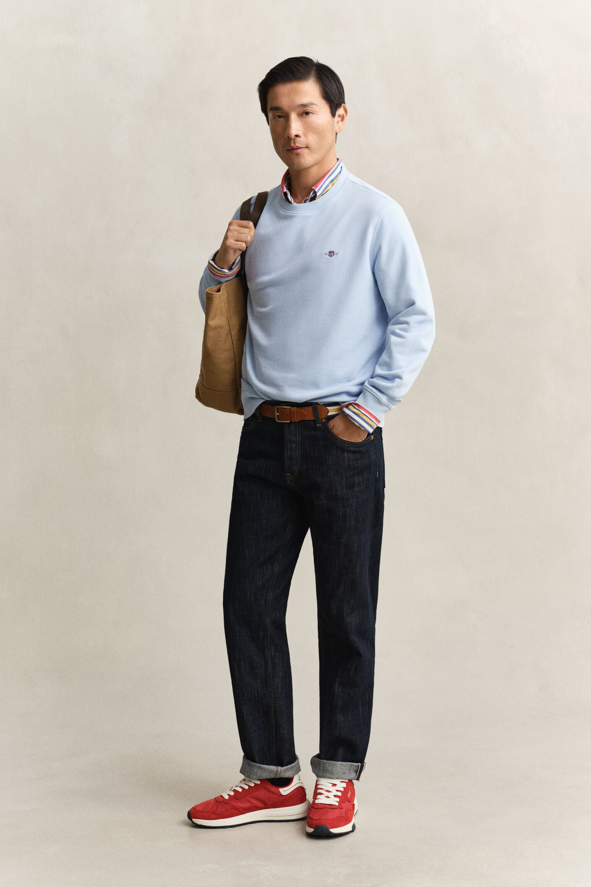 Felpa Shield girocollo