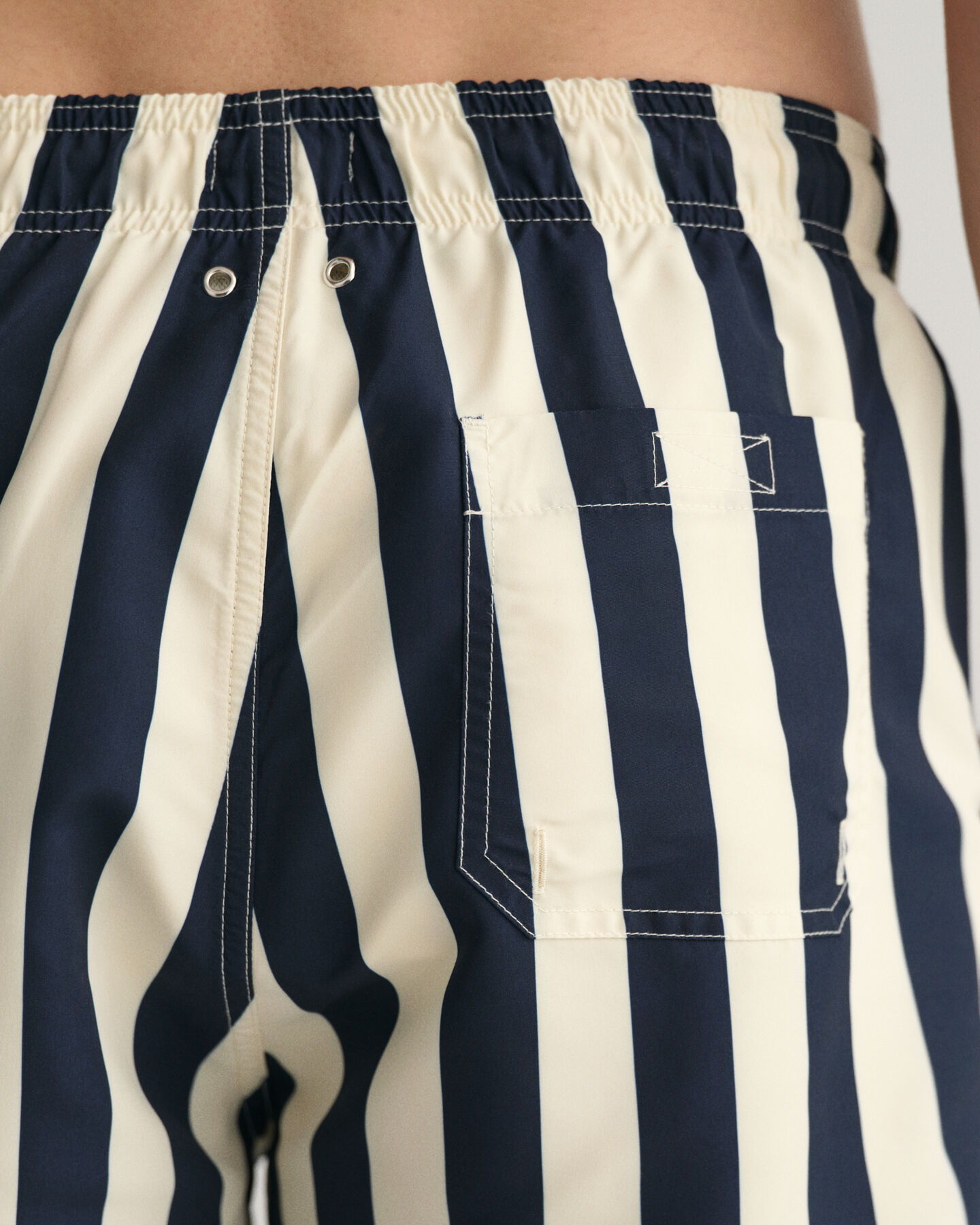 Pantaloncini da bagno a righe larghe classic fit