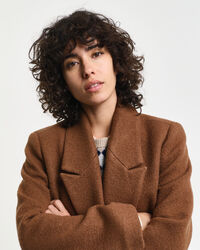 Cappotto a vestaglia in rilievo