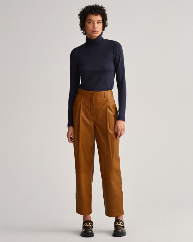 Dolcevita a maniche lunghe in jersey