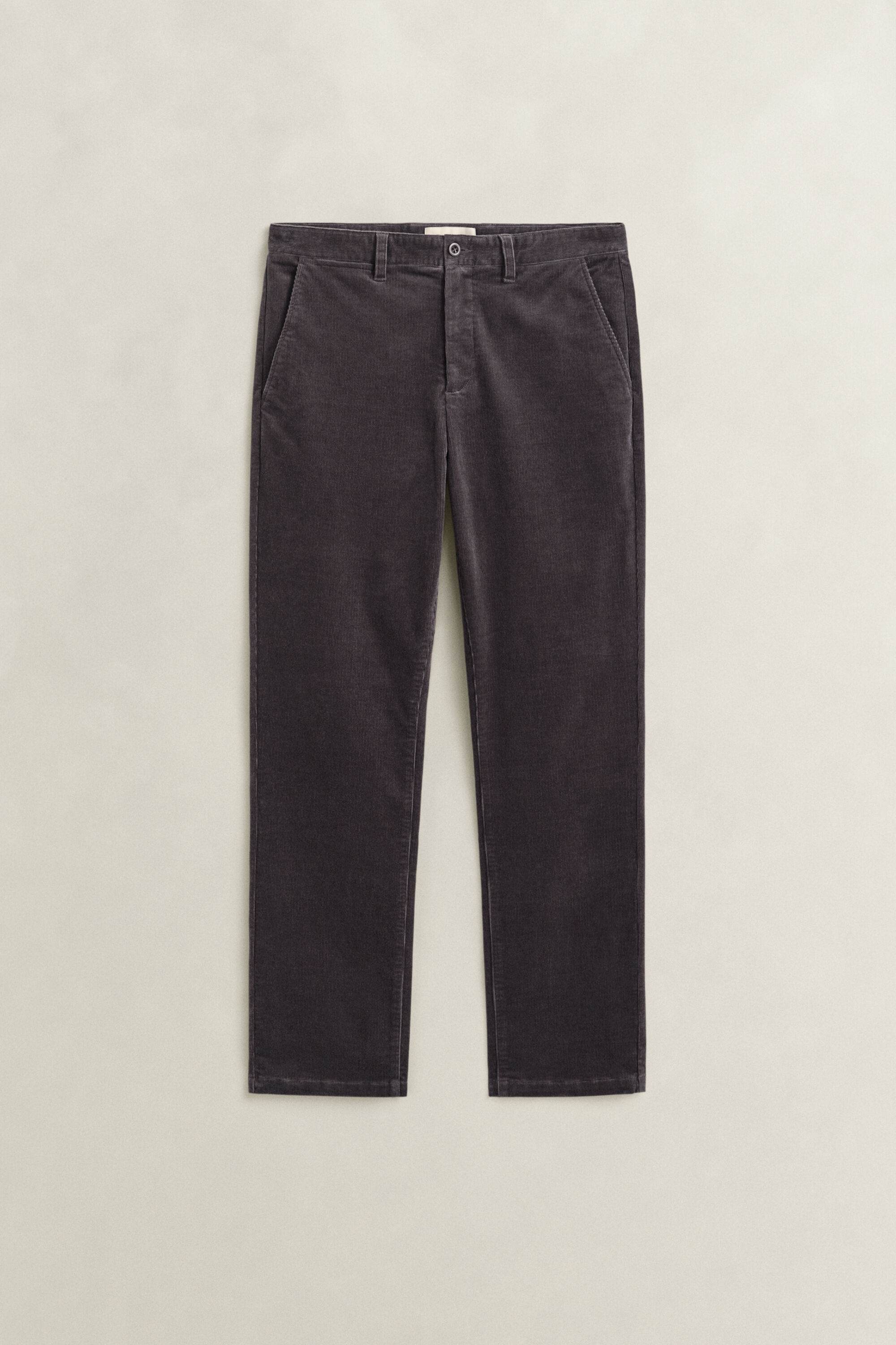 Pantaloni chino in velluto a coste regular