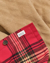 Camicia giacca imbottita a quadri relaxed fit