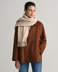 Sciarpa in lana a tinta unita