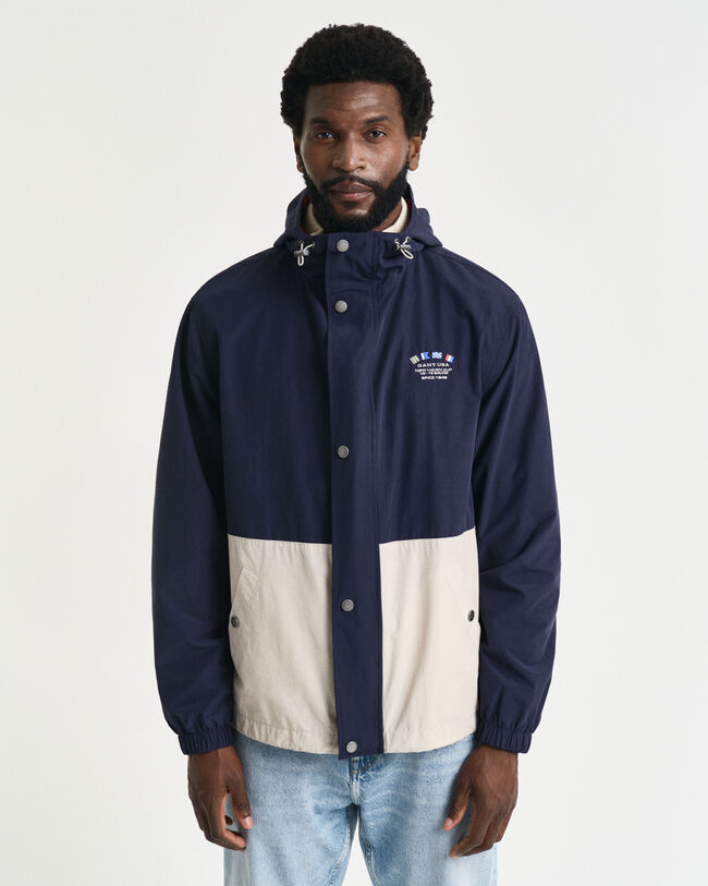 Giacca Windshielder a blocchi di colore