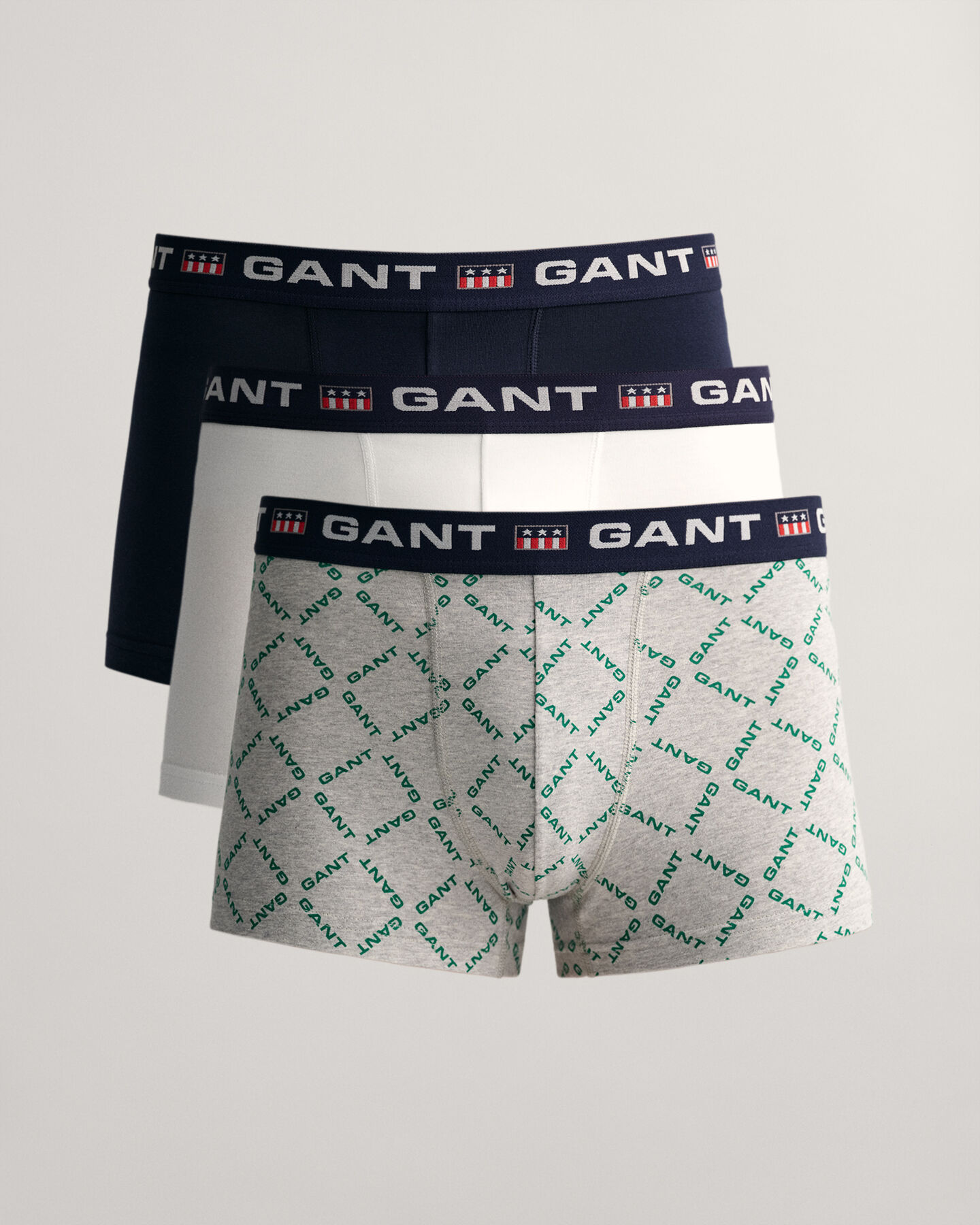 Confezione da 3 paia di boxer con stampa GANT