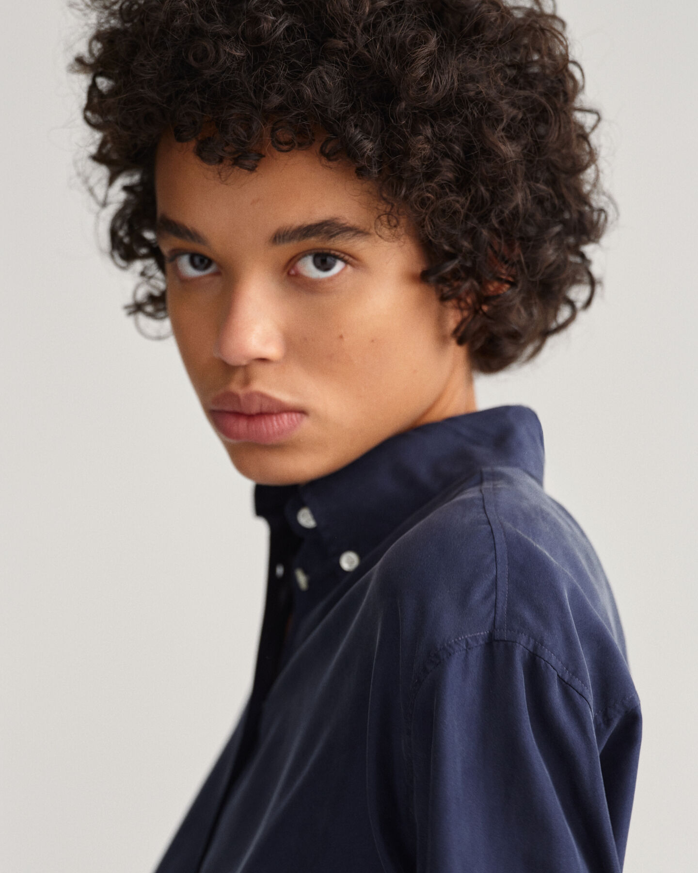 Camicia di seta rilassata