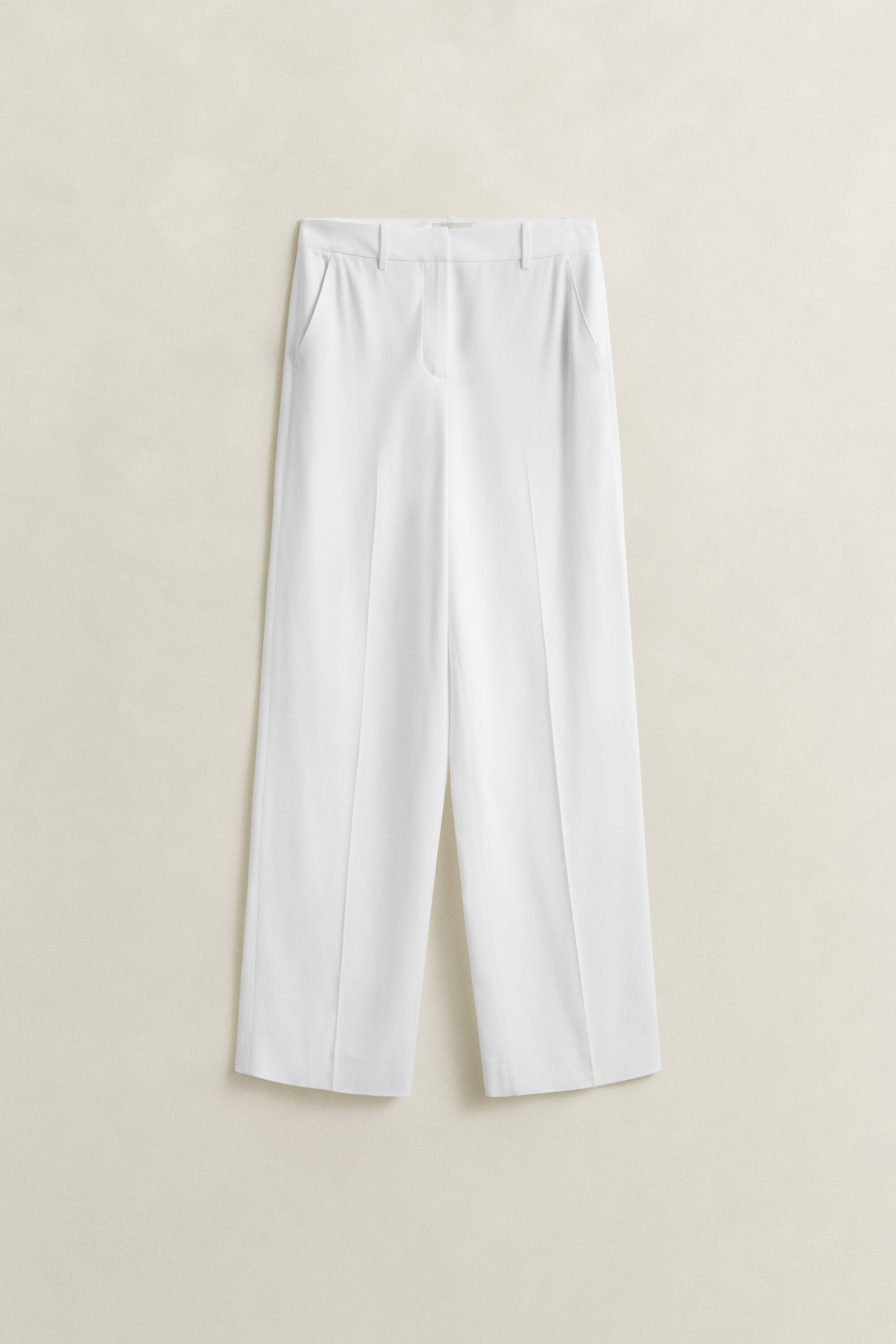 Pantaloni sartoriali in crêpe