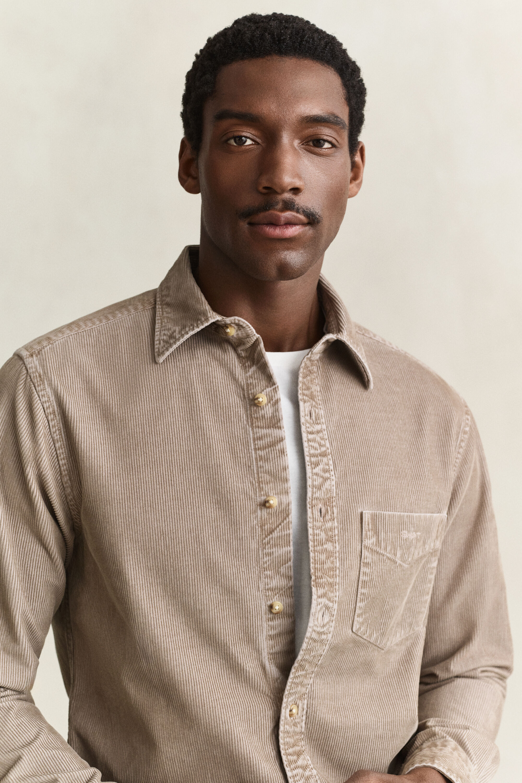 Camicia in velluto a coste