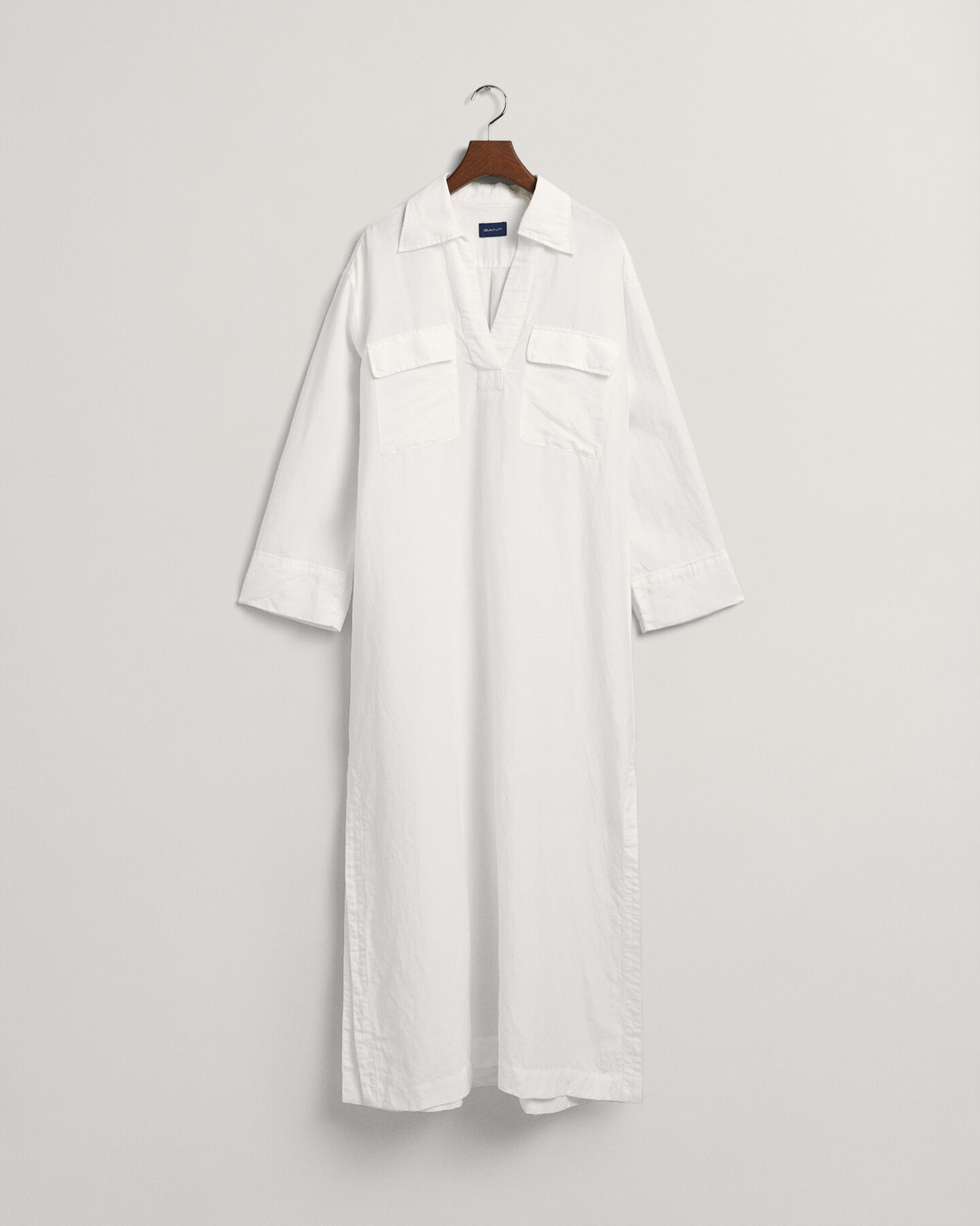 Maxi caftano in lino