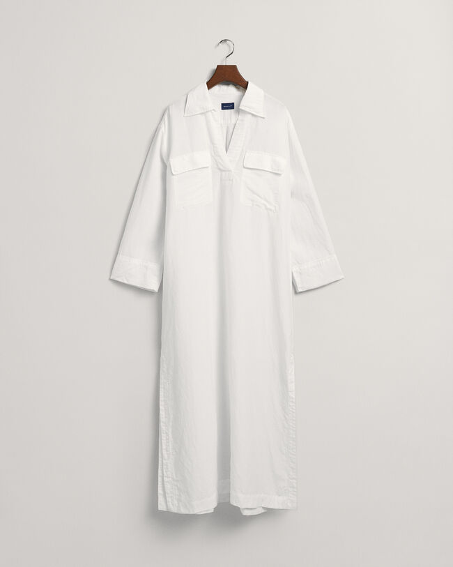 Maxi caftano in lino