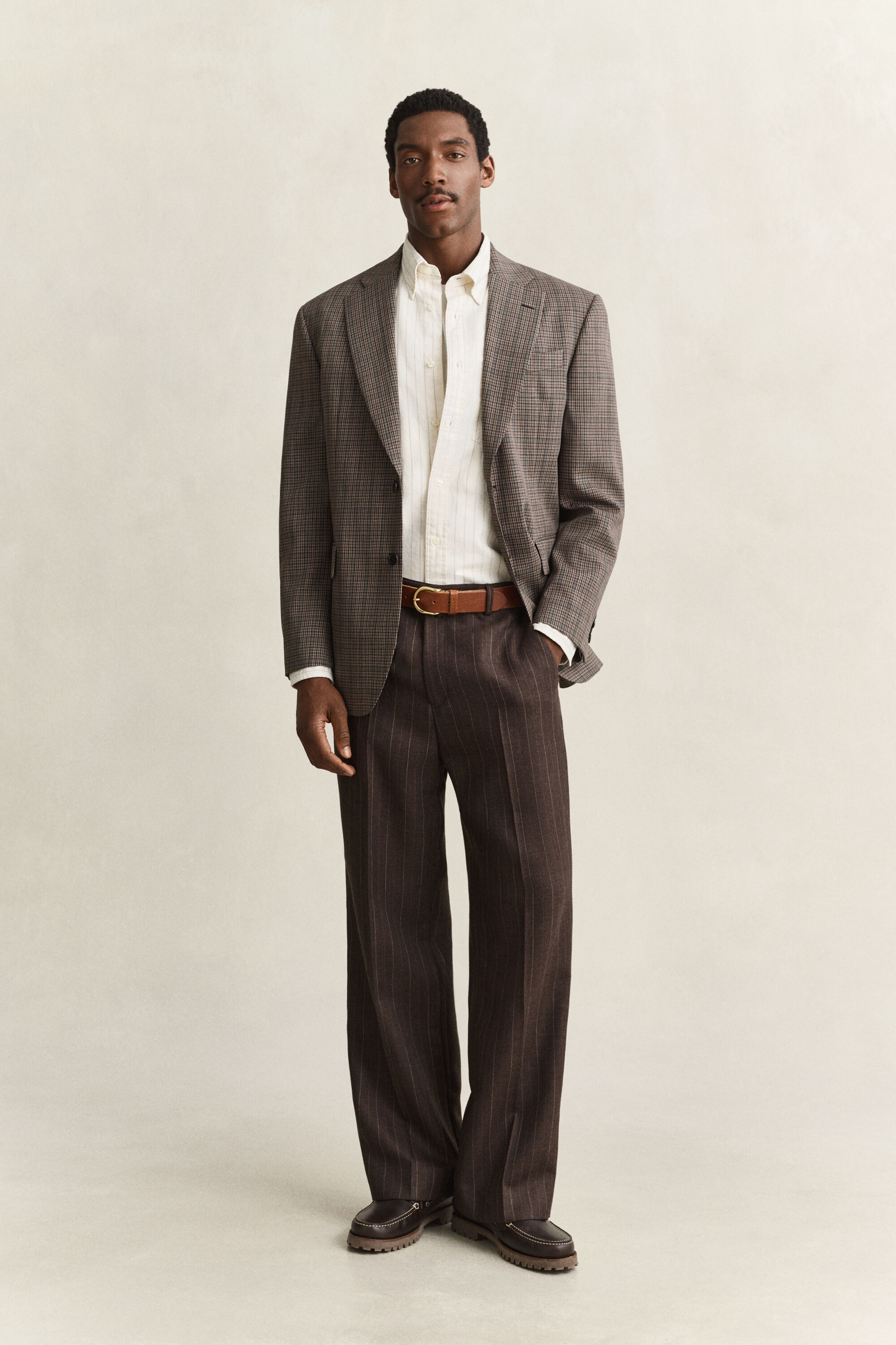 Camicia Oxford Archive a righe