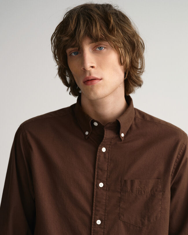 Camicia in twill regular fit