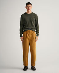 Pantaloni chino con pinces