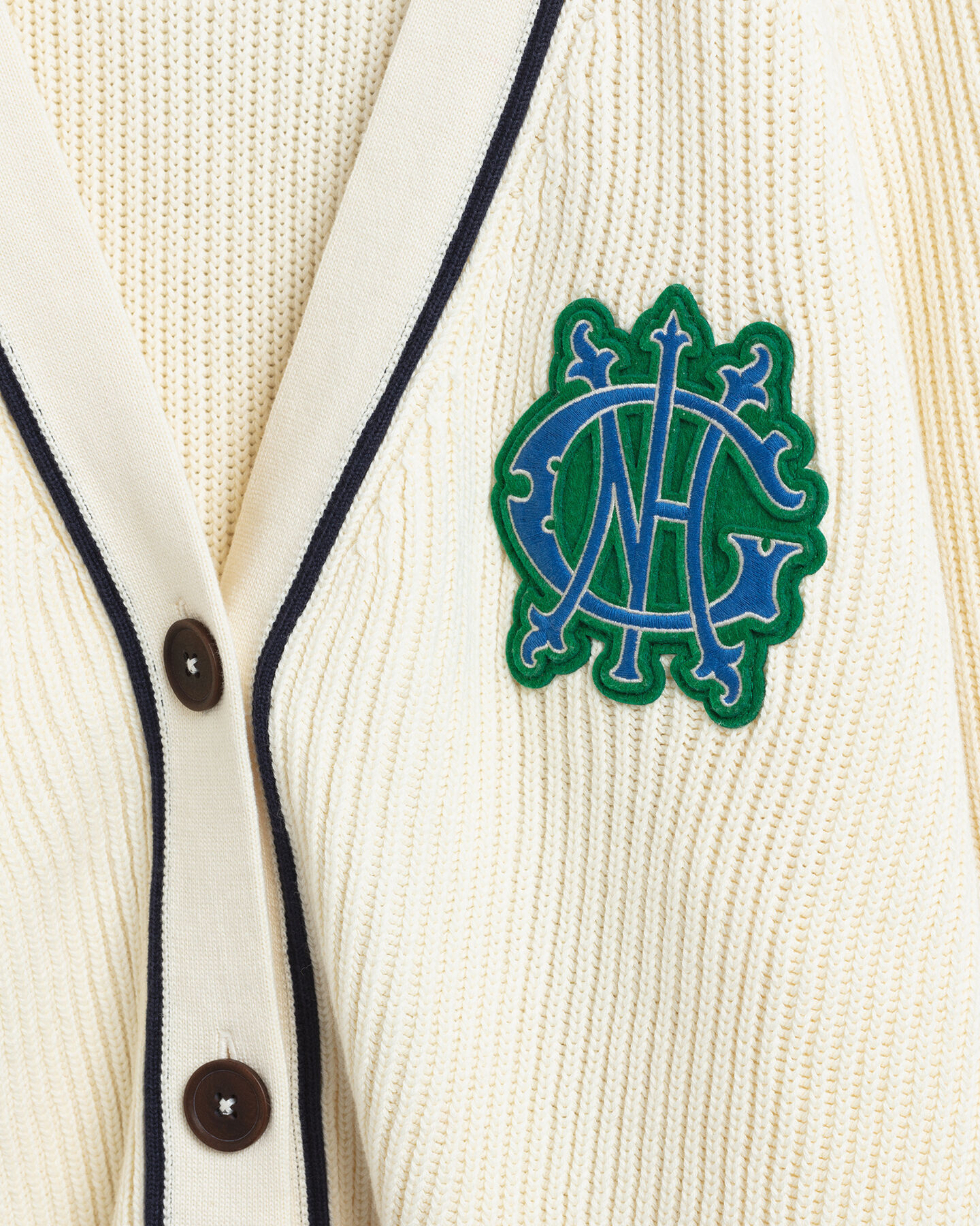 Cardigan a coste Crest