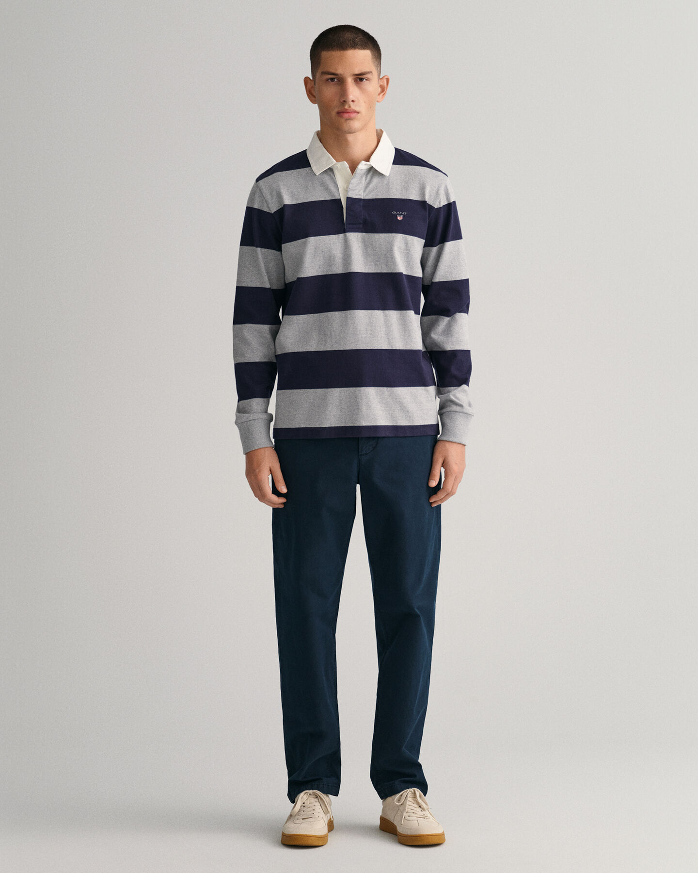 Pantaloni chino Allister in tela regular fit