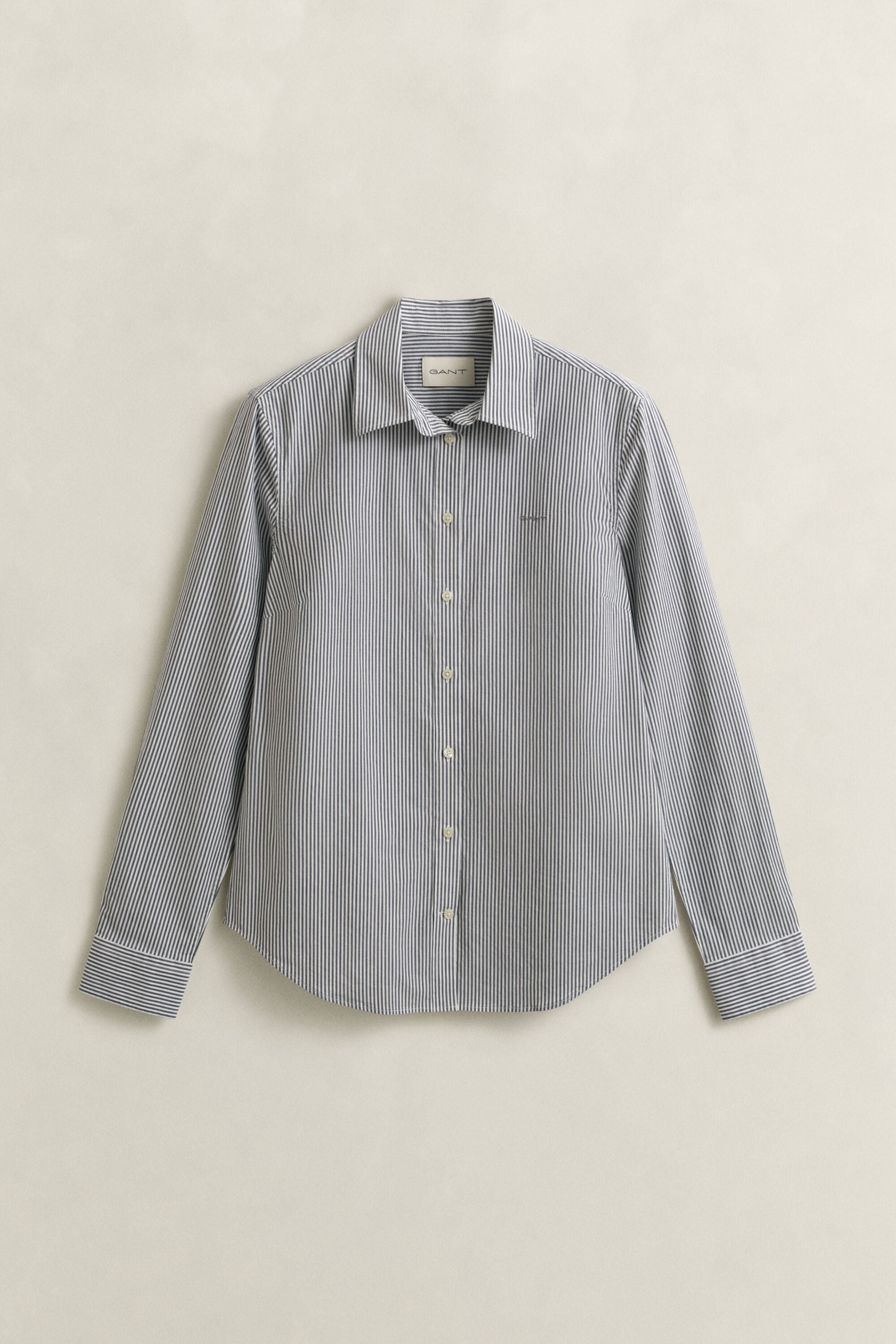 Camicia in popeline a righe